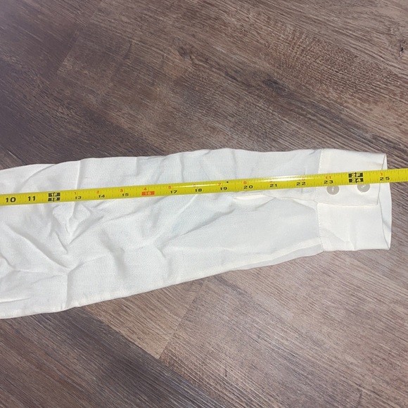 Pendleton Cream Geometric Pattern Button Down - Picture 11 of 12